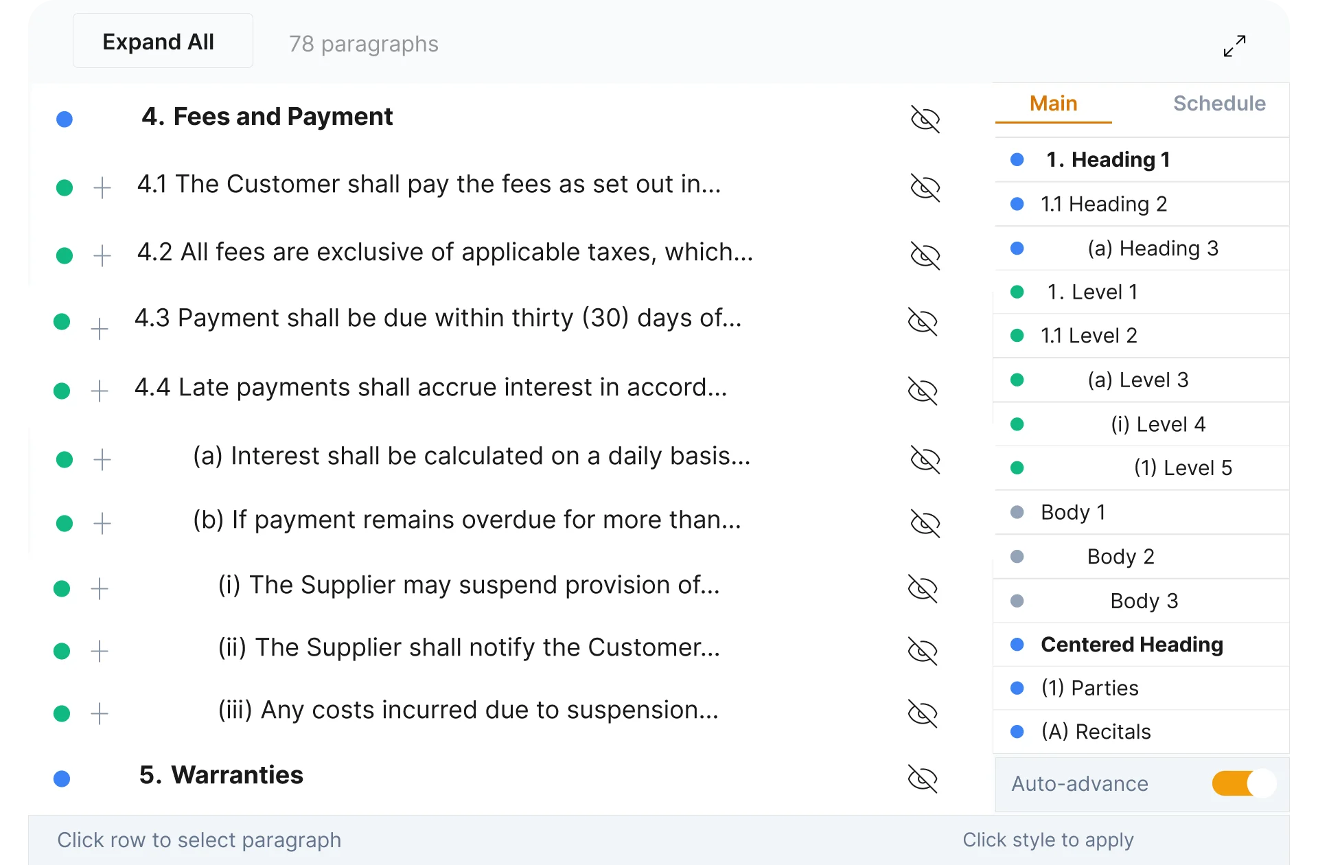 Format once, never look back